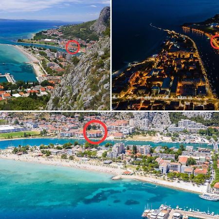 Downtown Deluxe Apartman Omiš Kültér fotó